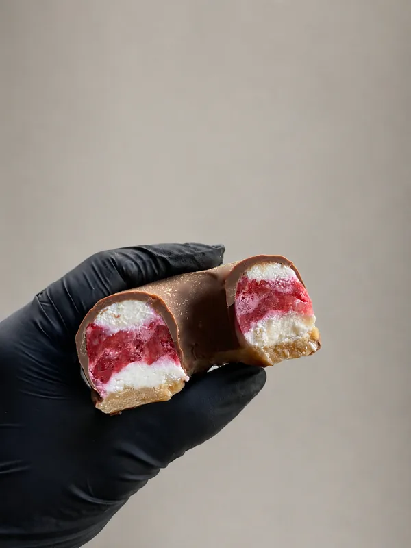 Strawberry donut